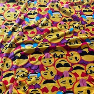 Emoji Patterned Blanket